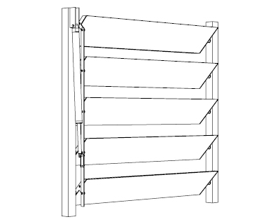 schema_brise_soleil_orientable_vertical_ref_RL200x20_B