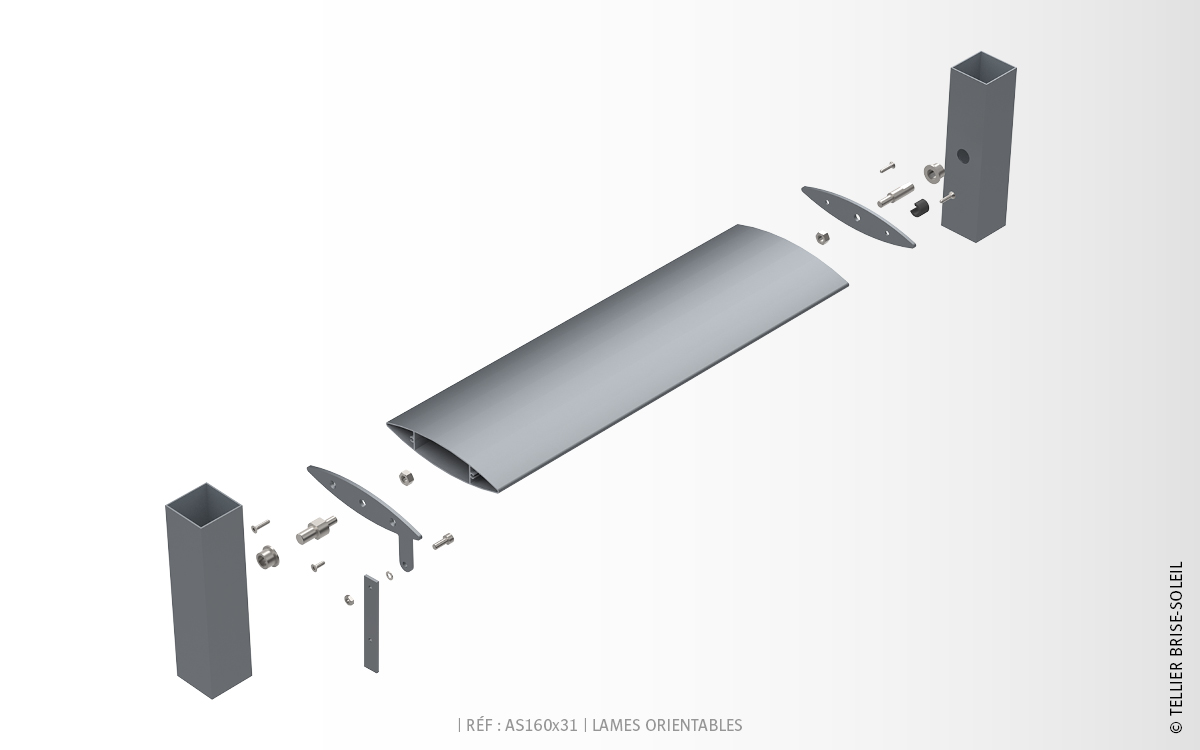 brise_soleil_orientable_ref_AS160x31_éclaté