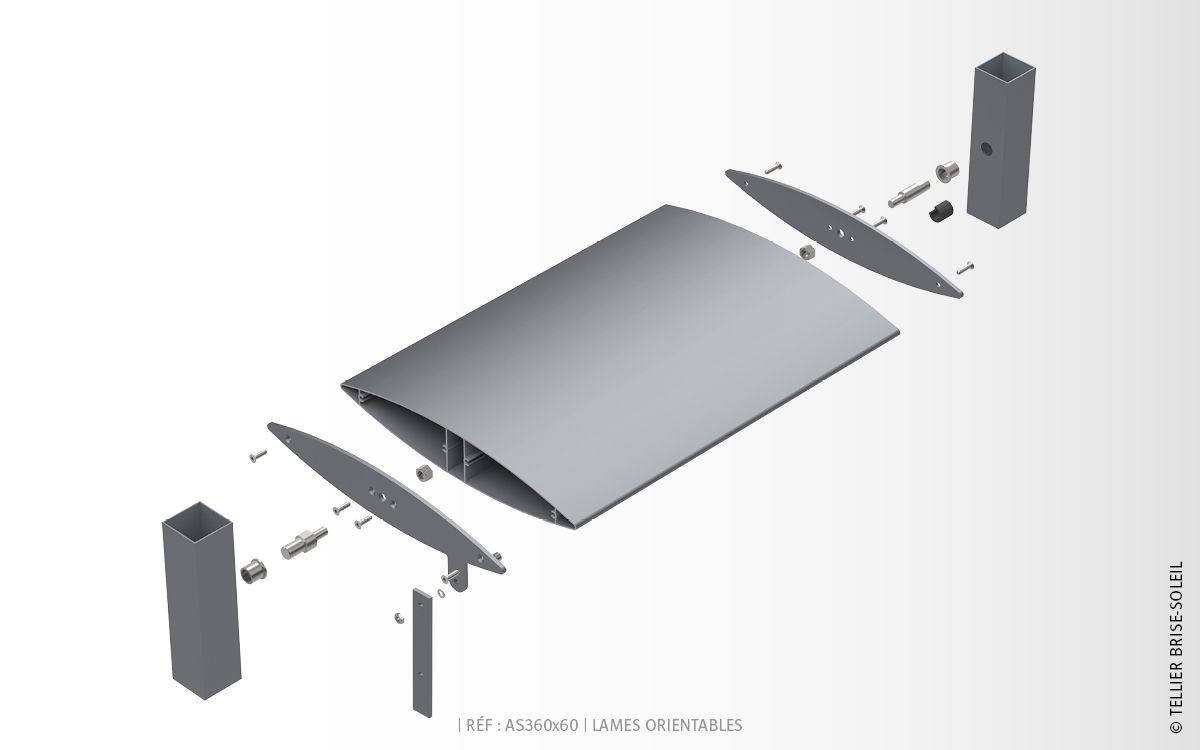 brise_soleil_orientable_ref_AS360x60_éclaté