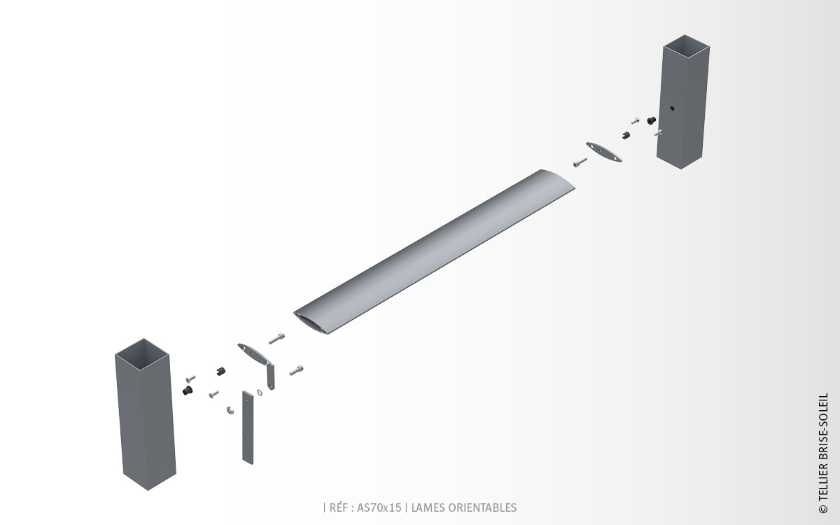 brise_soleil_orientable_ref_AS70x15_éclaté