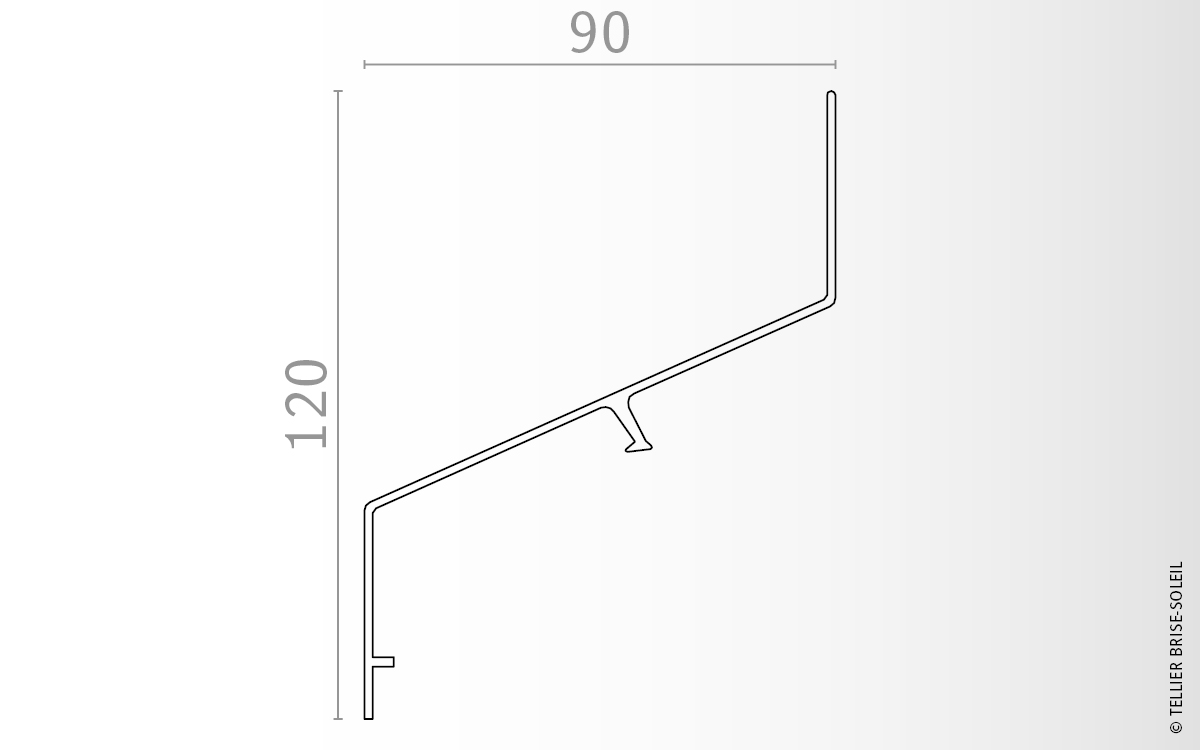 coupe_ventelle_aluminium_ref_FL1200