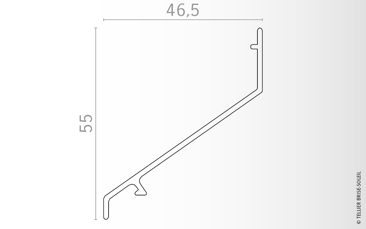 coupe_ventelle_aluminium_ref_FL700C