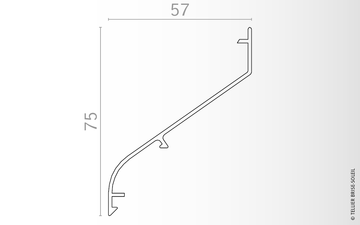 coupe_ventelle_aluminium_ref_FL700S