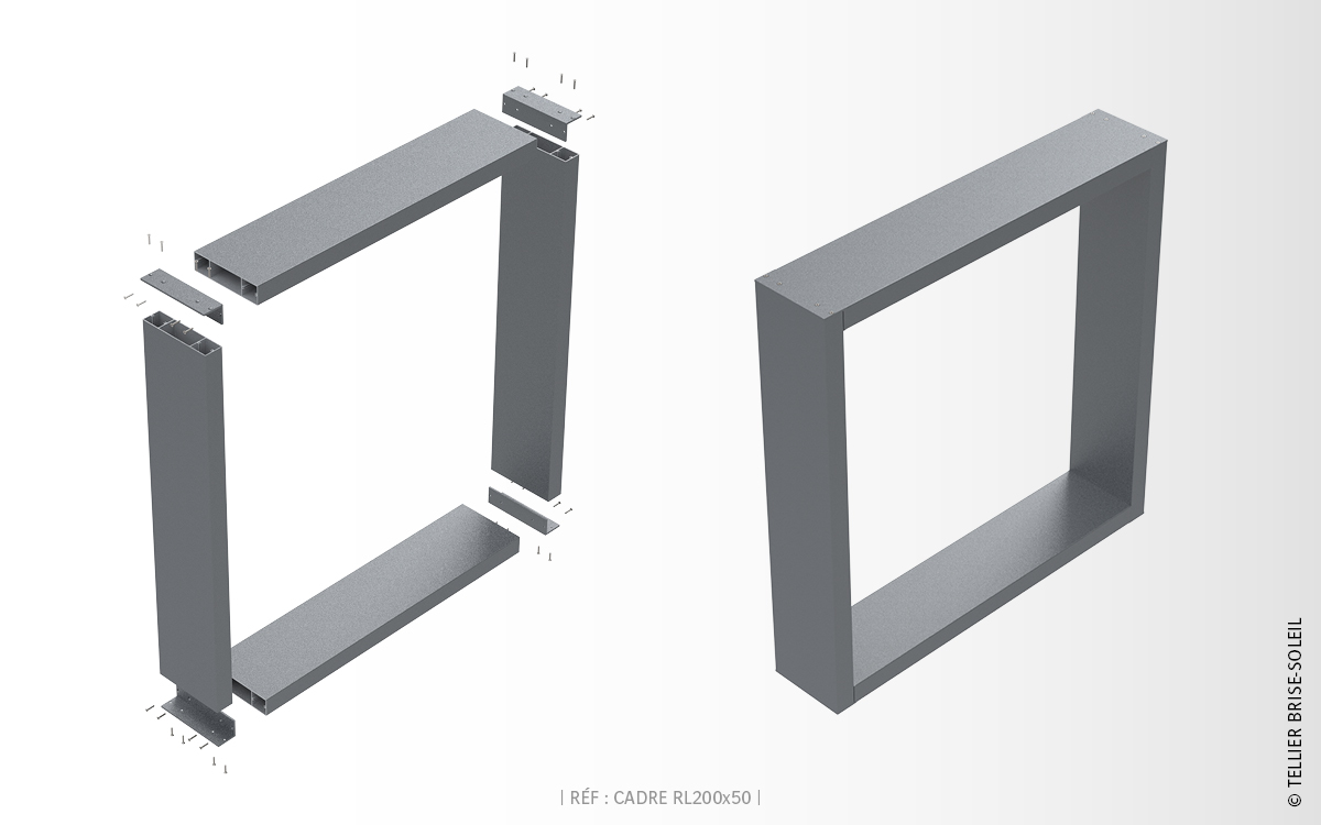 tellier-cadre-rl200x50-assemblage