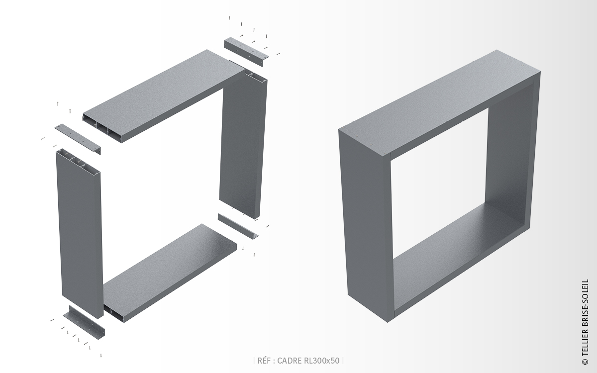 tellier-cadre-rl300x50-assemblage