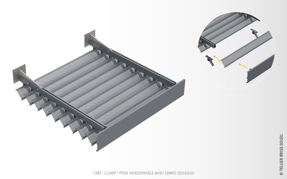 tellier-brise-soleil_c100p_pose-horizontale_lames-dessous