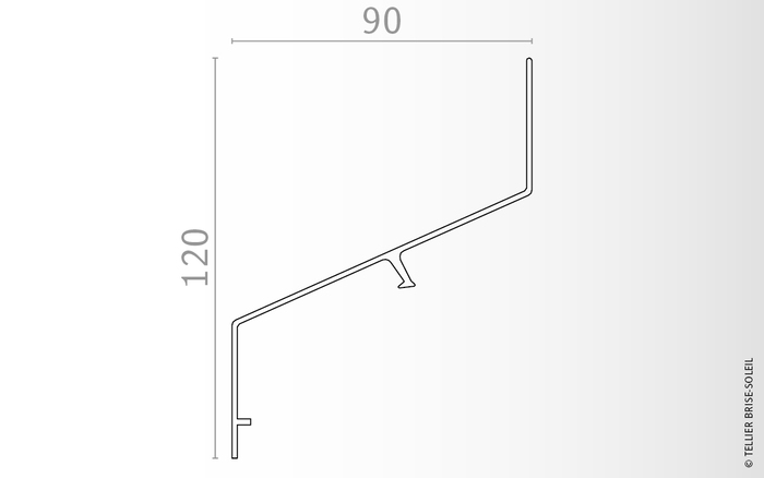 coupe_ventelle_aluminium_ref_FL1200