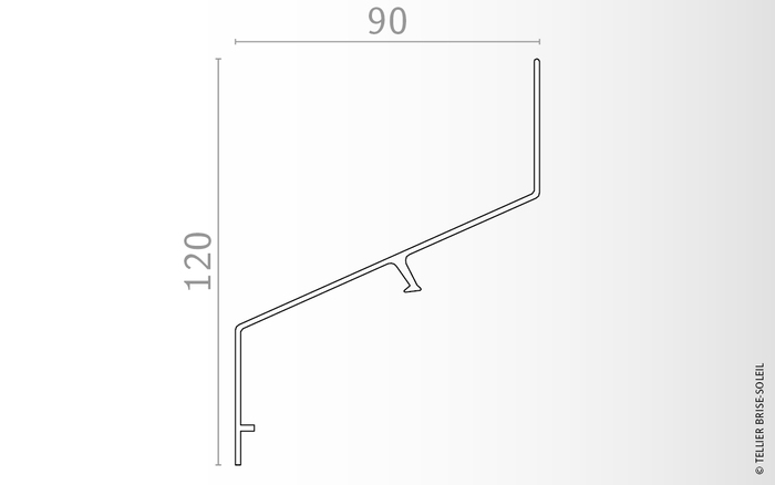 coupe_ventelle_aluminium_ref_FL1200