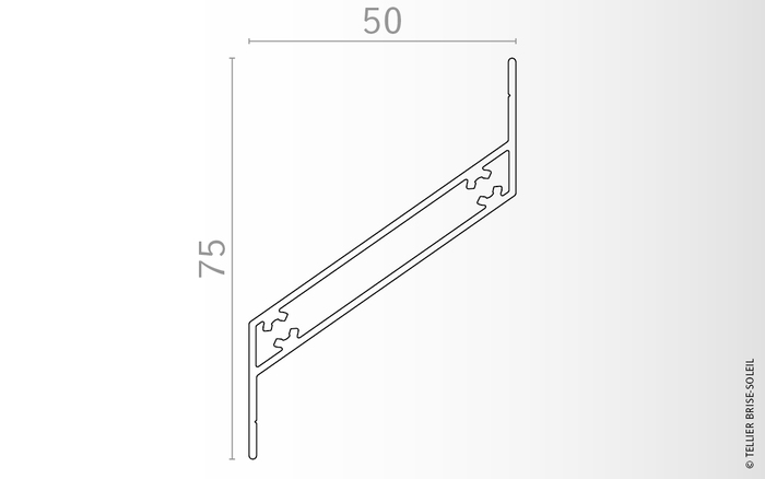 coupe_ventelle_aluminium_ref_FL700F